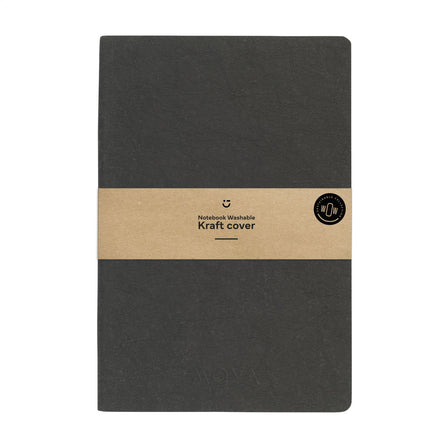 Notebook GRS Washable Kraft Cover A5 Notizbuch - Schwarz