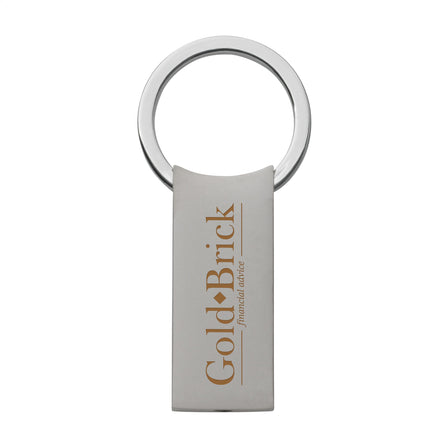 StraightKey Schlüsselanhänger - Silber