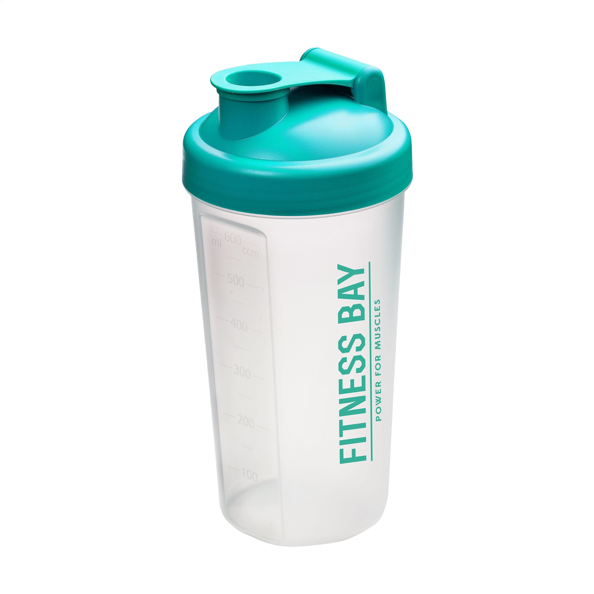 Shaker Protein 600 ml Proteinshaker Trinkbecher - Türkis