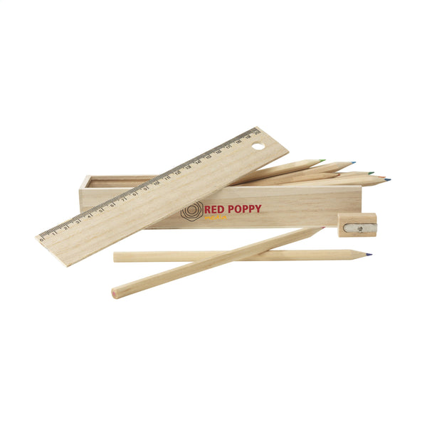 LiniBox Buntstifteset - Holz