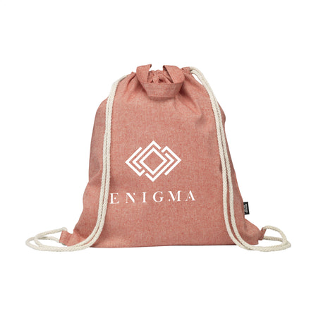 GRS Recycled Cotton PromoBag Plus (180 g/m²) Rucksack - Rot
