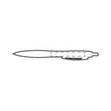 Bild der Druckfläche von Tampondruck links neben dem Clip 60 x 6 mm 3670