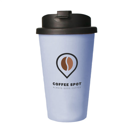Eco Coffee Mug Premium Deluxe 350 ml Kaffeebecher - Hellblau