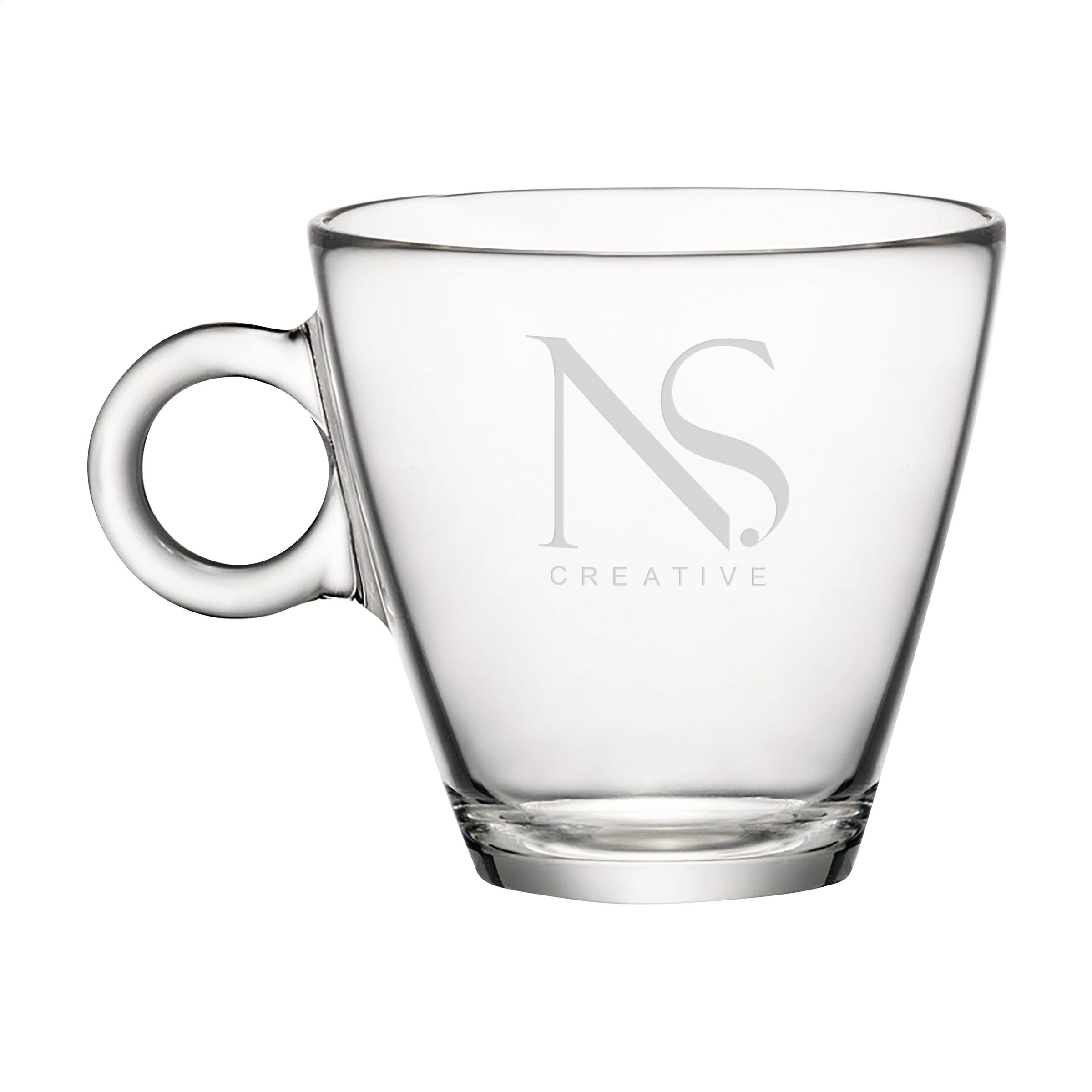 Lugano Espressoglas 100 ml - Transparent