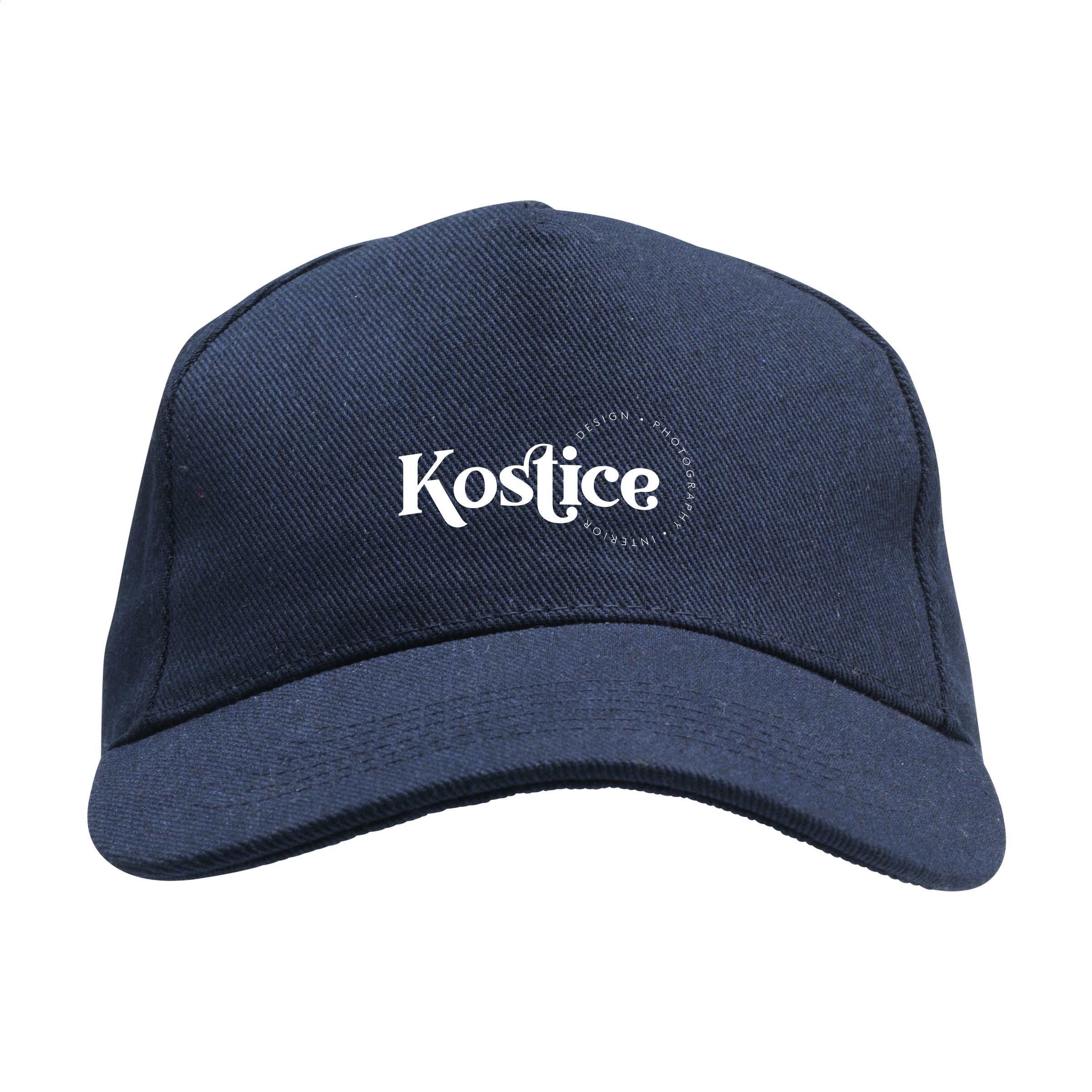 Hamar Cap Recycled Cotton Kappe - Navy