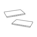 Bild der Druckfläche von Lasergravur CO2 gleichbleibender Aufdruck auf beiden Längsseiten 150 x 10 mm 3977