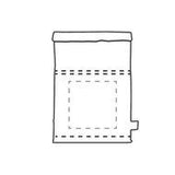 Bild der Druckfläche von Digitaltransferdruck auf dem Vorderfach 90 x 90 mm 4128