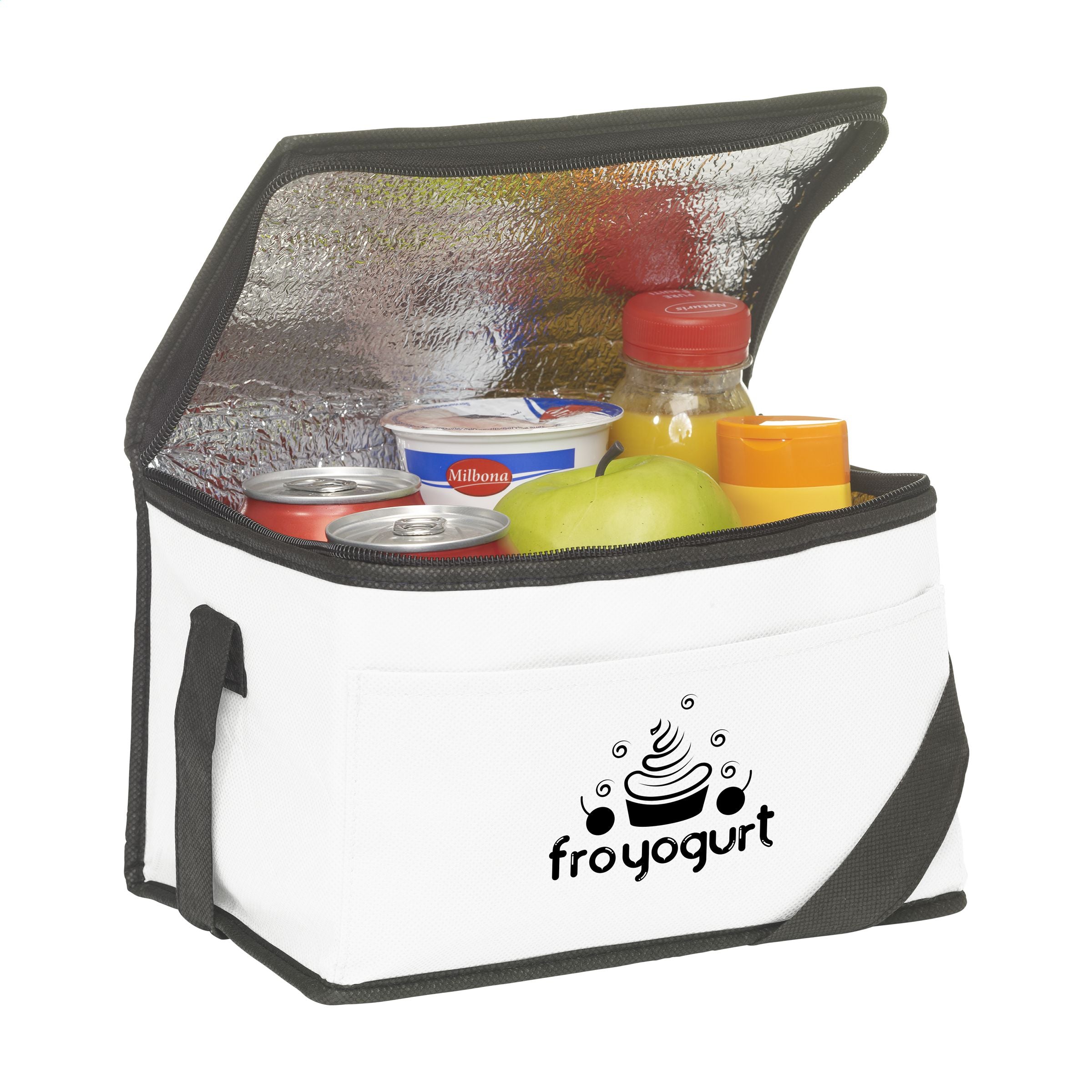 4 l Keep-it-Cool GRS RPET Kühltasche - Weiß - Galerieansicht 4