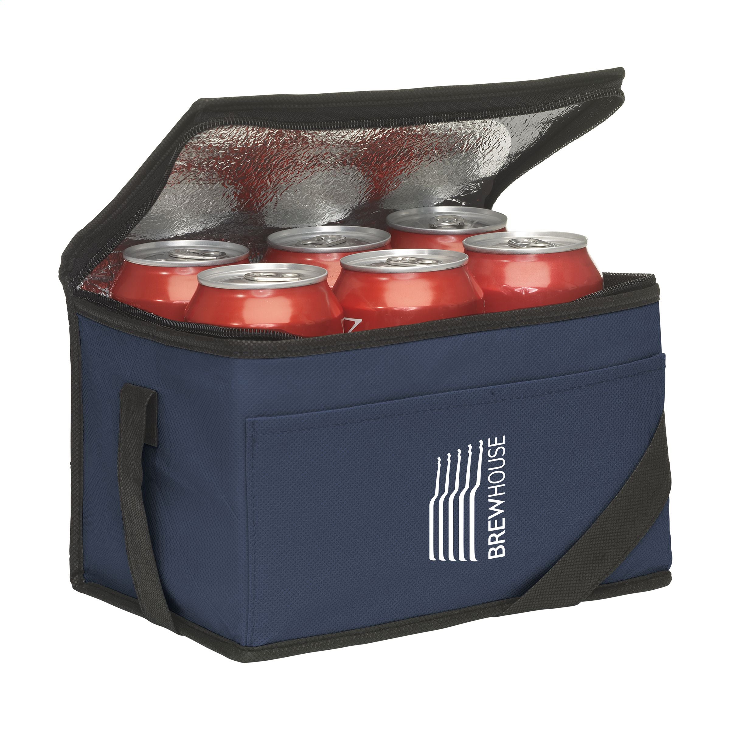 4 l Keep-it-Cool GRS RPET Kühltasche - Navy - Galerieansicht 3