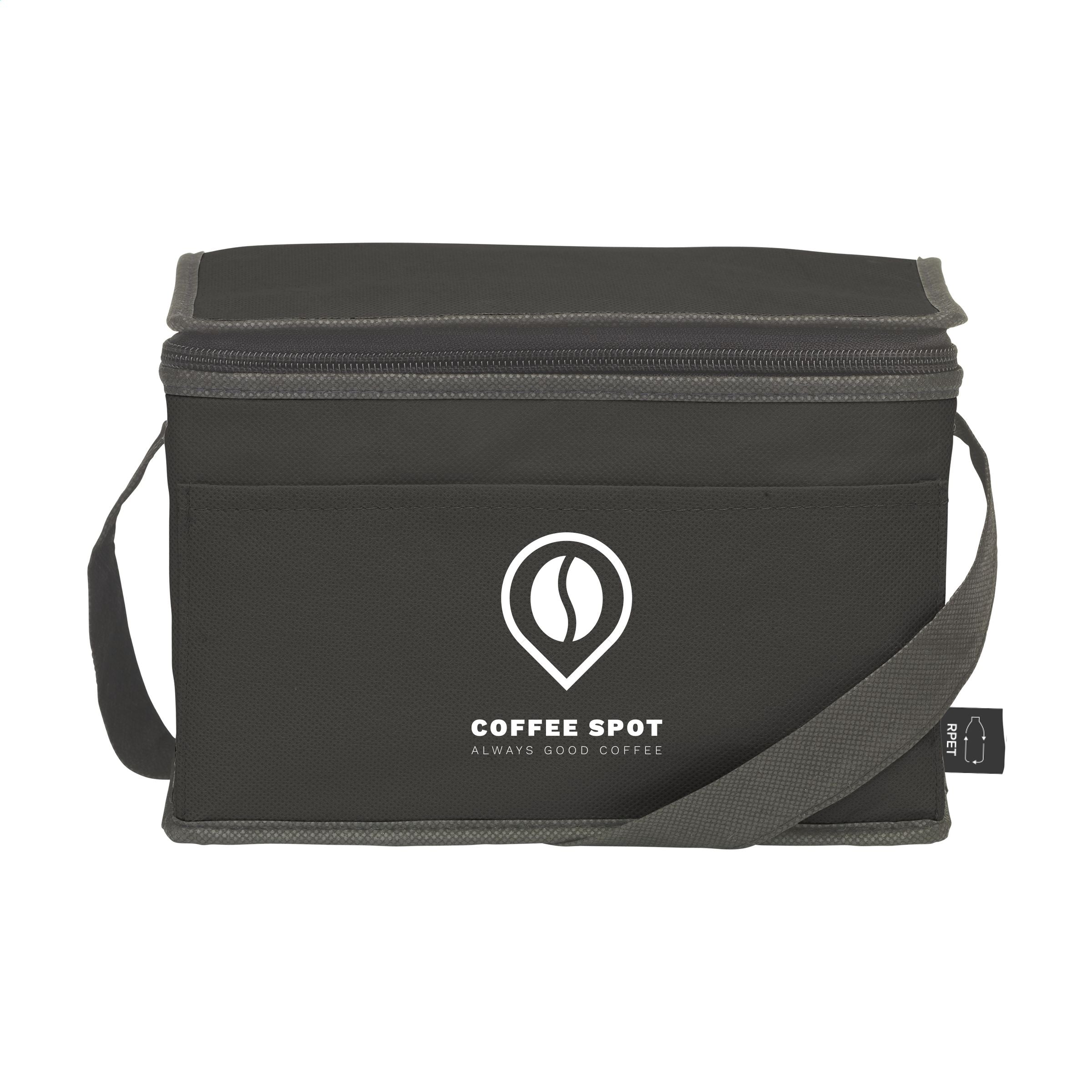 4 l Keep-it-Cool GRS RPET Kühltasche - Schwarz - Galerieansicht 2