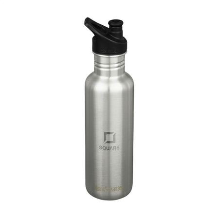 Klean Kanteen Classic Recycled Water Bottle 800 ml - Silber