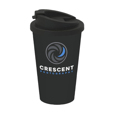 Coffee Mug Premium Deluxe 350 ml Kaffeebecher - Schwarz