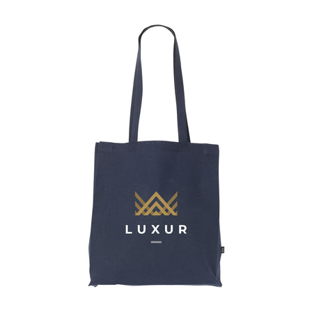 12 l Colour Square Bag GRS Recycled Cotton (150 g/m²) Tasche - Navy