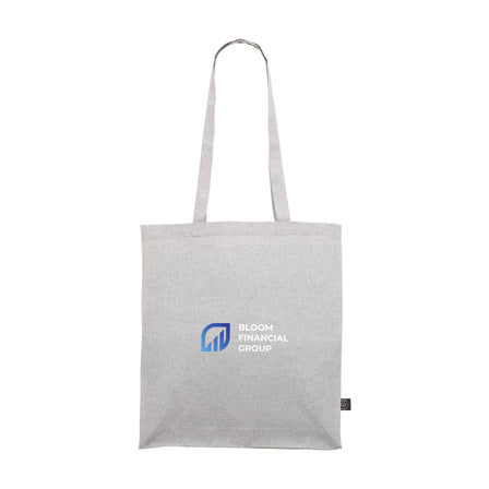 12 l Colour Square Bag GRS Recycled Cotton (150 g/m²) Tasche - Grau