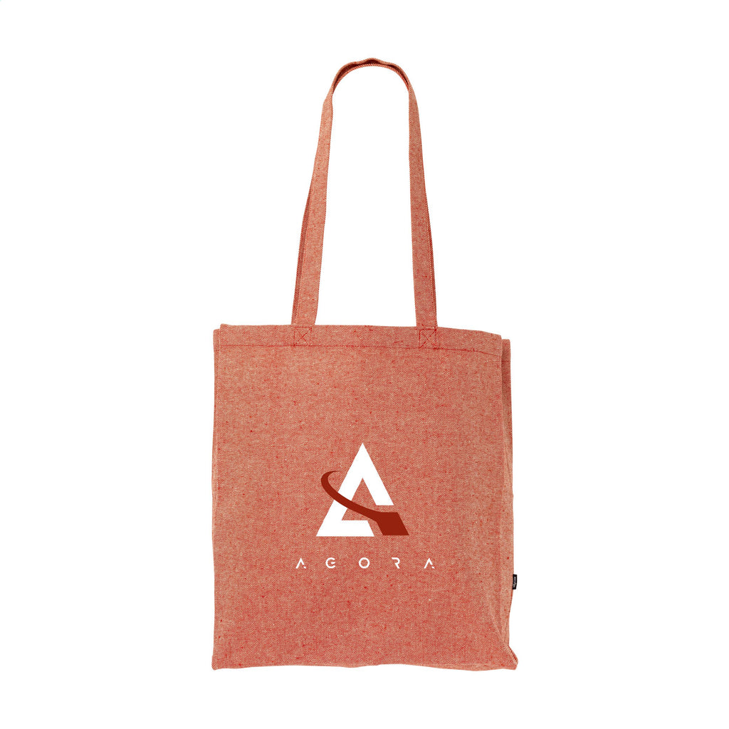 Melange Shopper GRS Recycled Canvas (280 g/m²) Tasche - Rot - Produktbild der Melange Kollektion