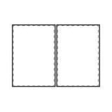 Bild der Druckfläche von Digitaldruck auf der 1. Infoseite ersten seite auf beiden Seiten 138 x 203 mm 4713