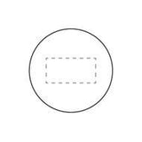 Bild der Druckfläche von Lasergravur CO2 auf dem Deckel, individuelle Namen 50 x 25 mm 4734