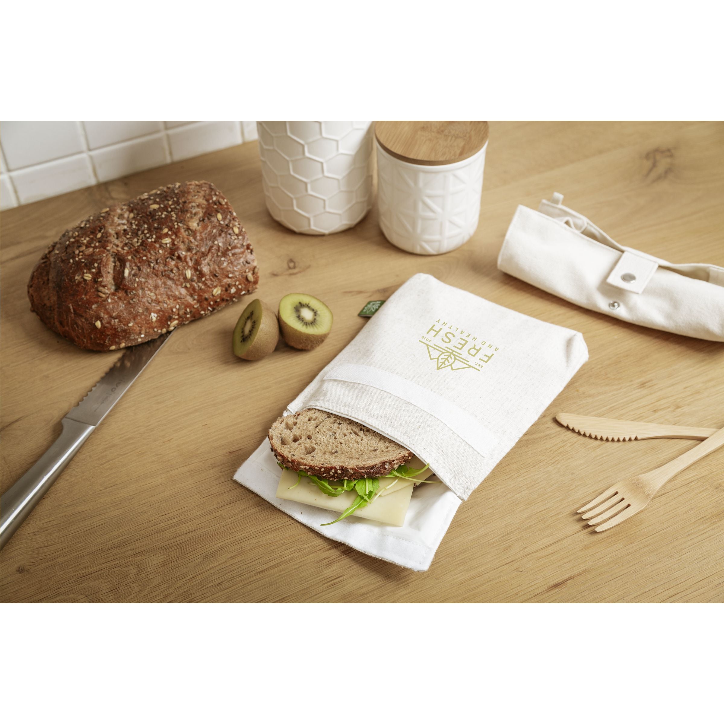 Hemp FoodPouch Brotbeutel - Natur