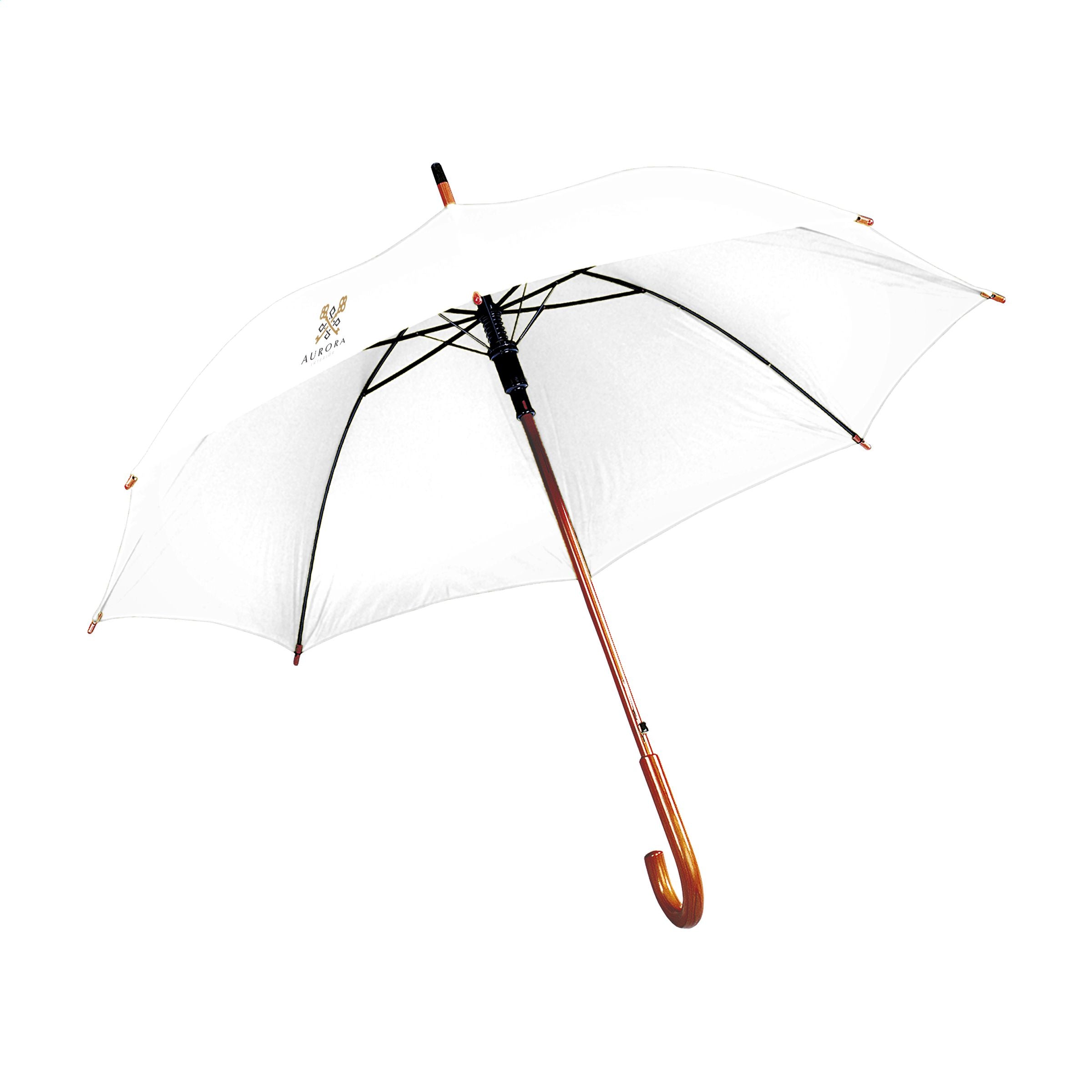 FirstClass RCS RPET Regenschirm 23 inch - Weiß