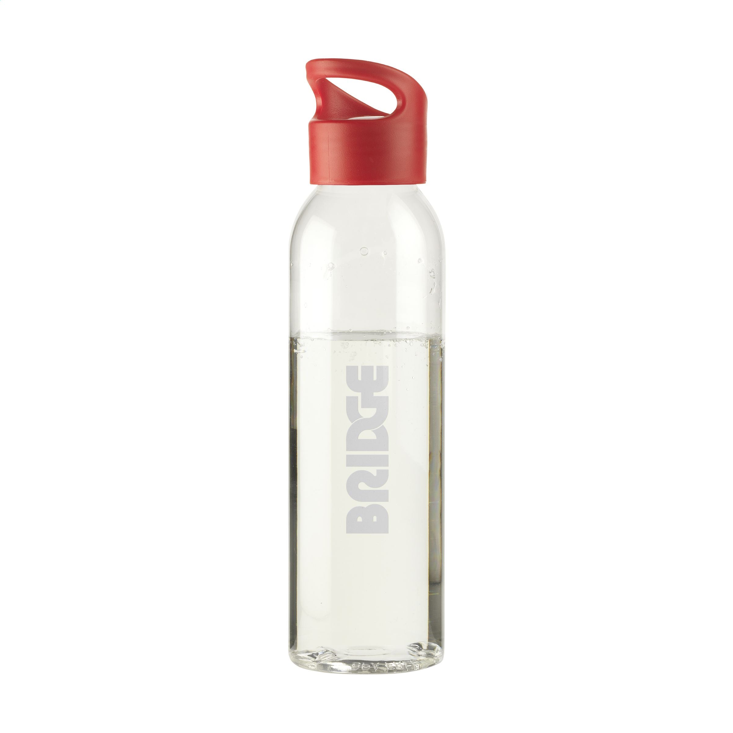 Sirius 650 ml Trinkflasche - Transparent/Rot