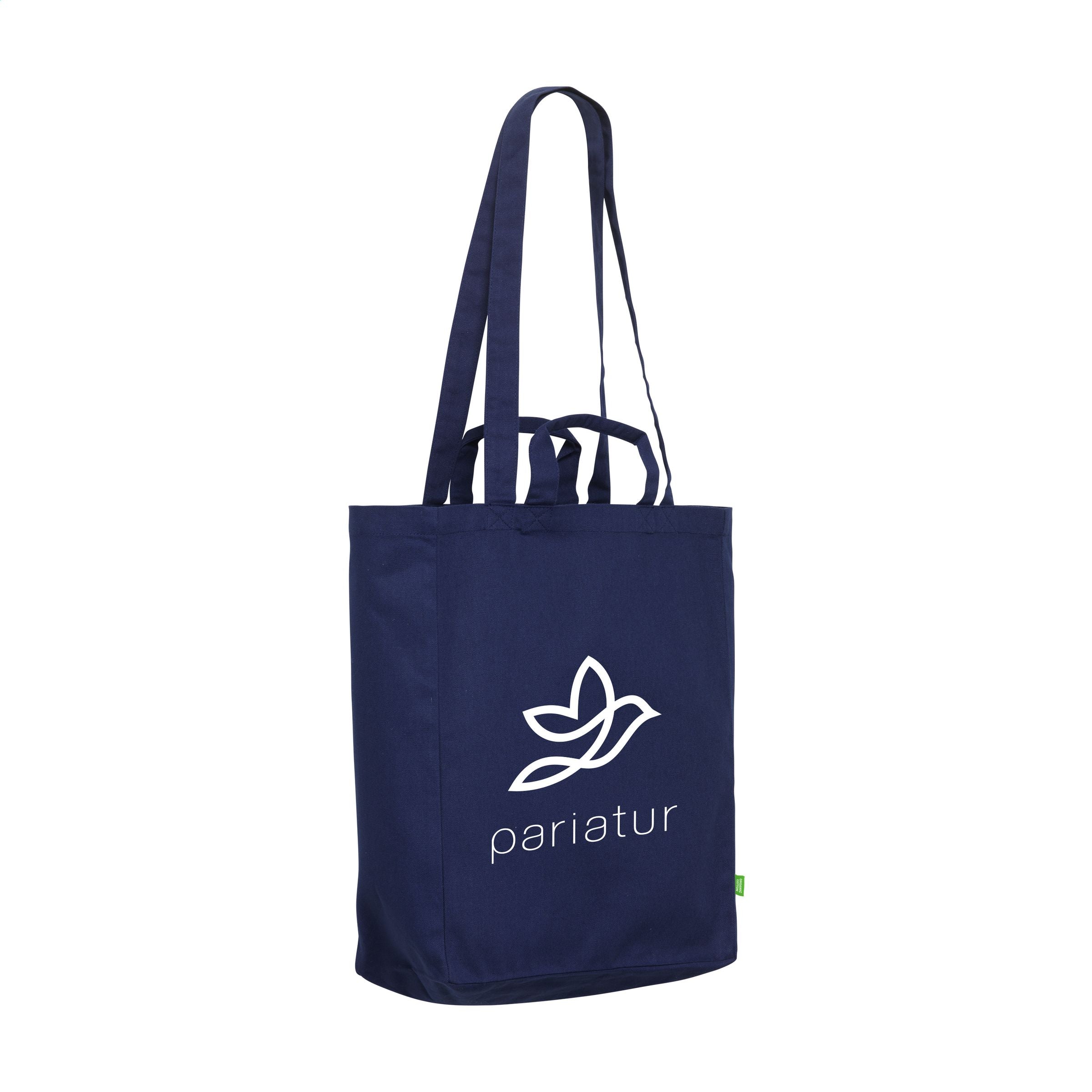 19 l Organic Cotton Canvas Tote Bag (280 g/m²) Tasche - Navy - Galerieansicht 2