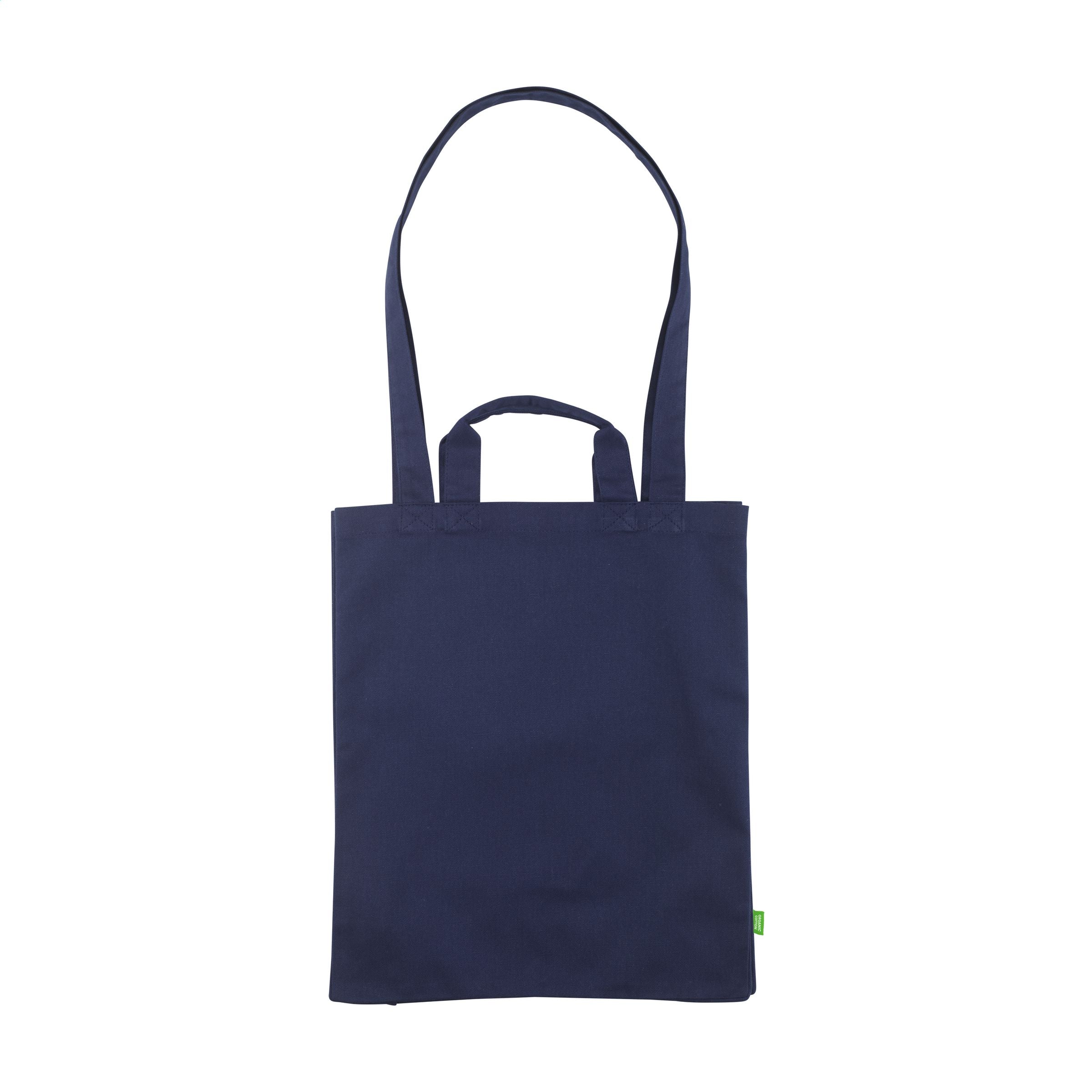 19 l Organic Cotton Canvas Tote Bag (280 g/m²) Tasche - Navy - Galerieansicht 3