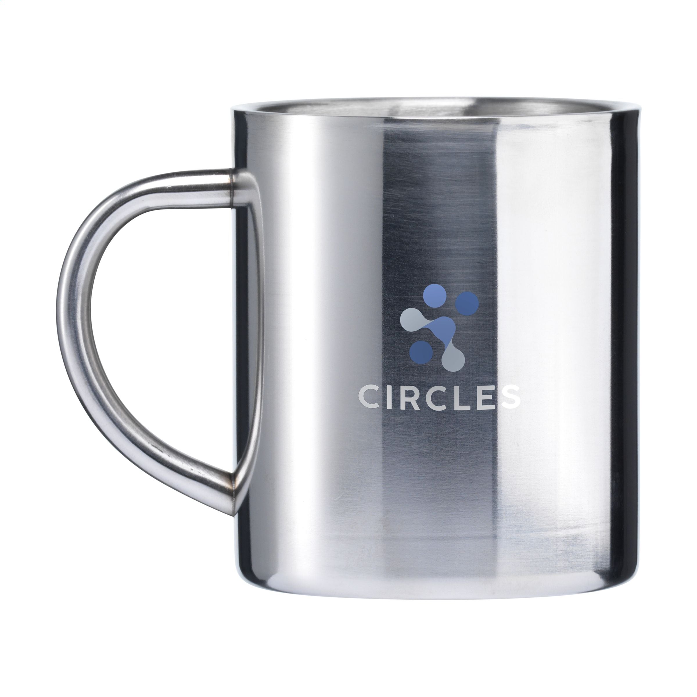 IsoMug RCS Recycled Steel 300 ml Tasse - Silber