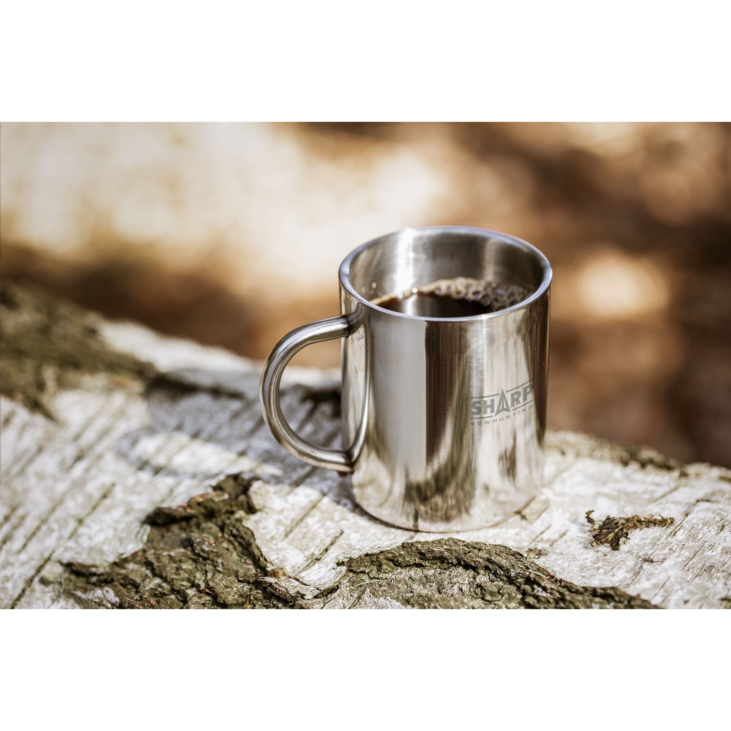 IsoMug RCS Recycled Steel 300 ml Tasse - Silber