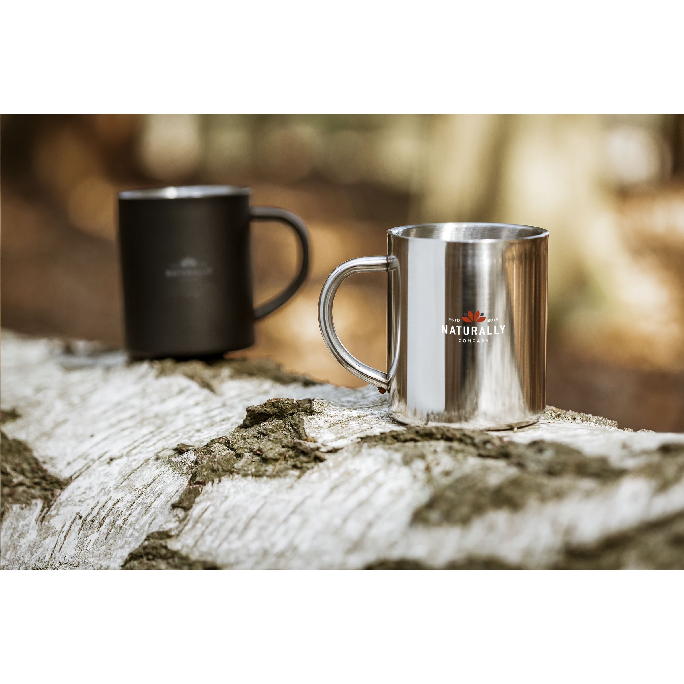 IsoMug RCS Recycled Steel 300 ml Tasse - Silber