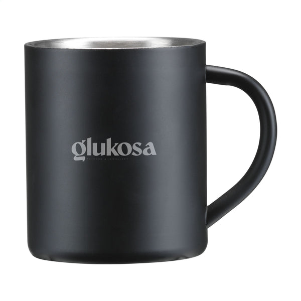 IsoMug RCS Recycled Steel 300 ml Tasse - Schwarz