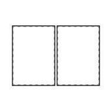 Bild der Druckfläche von Digitaldruck auf der 1. Infoseite ersten seite auf beiden Seiten 138 x 203 mm 5522