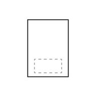 Glanzblinddruck auf Vorderseite 120 x 60 mm 5713