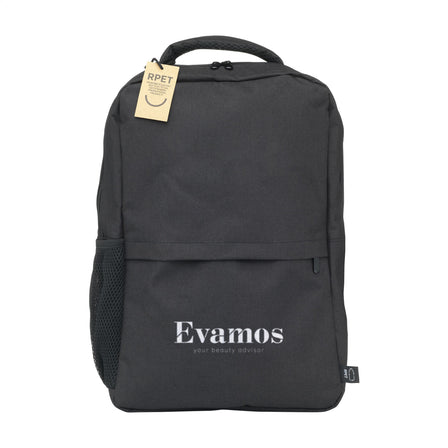 15 l Finley GRS RPET Laptop Backpack Rucksack - Schwarz