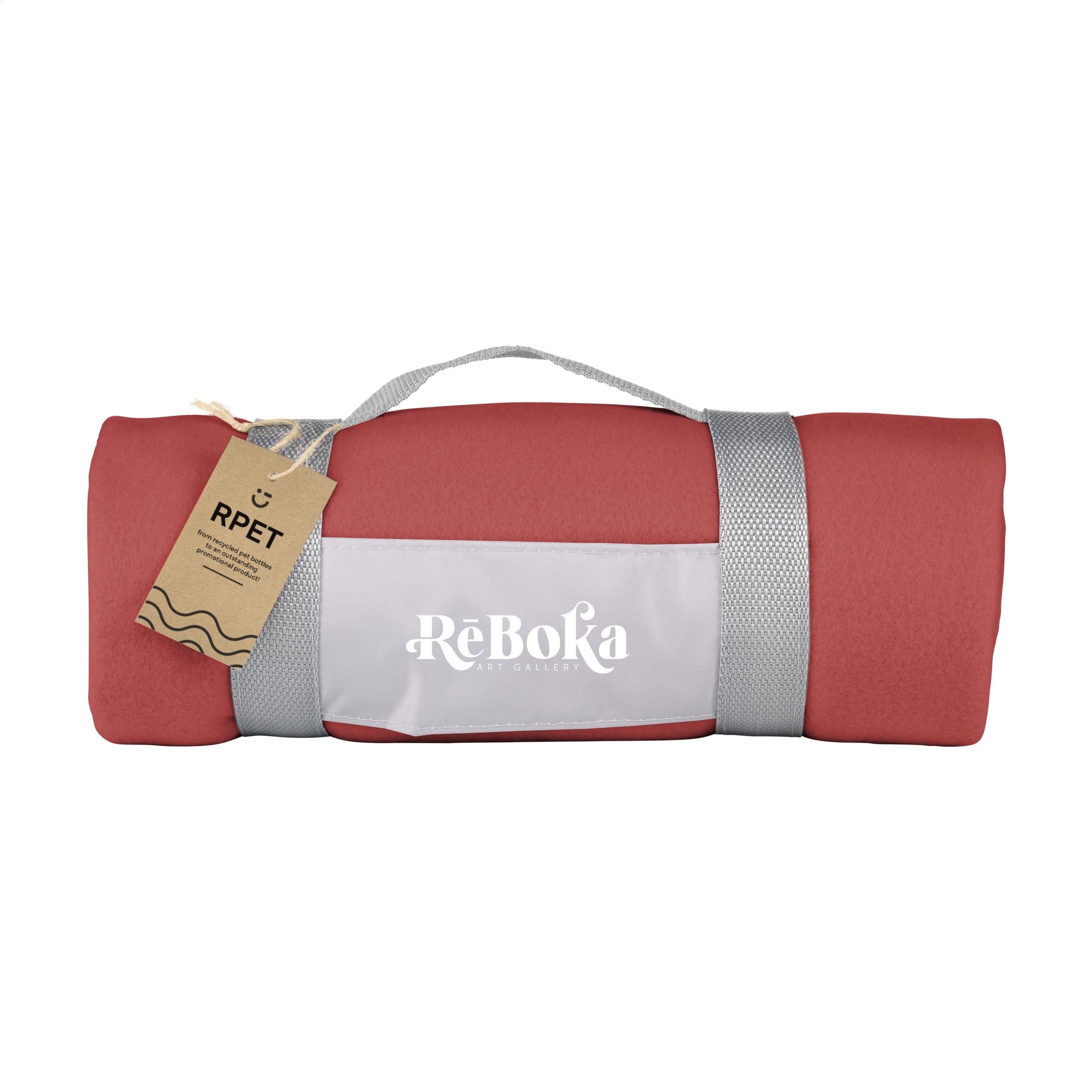 SuperSoft RPET (180 g/m²) Fleecedecke - Rot