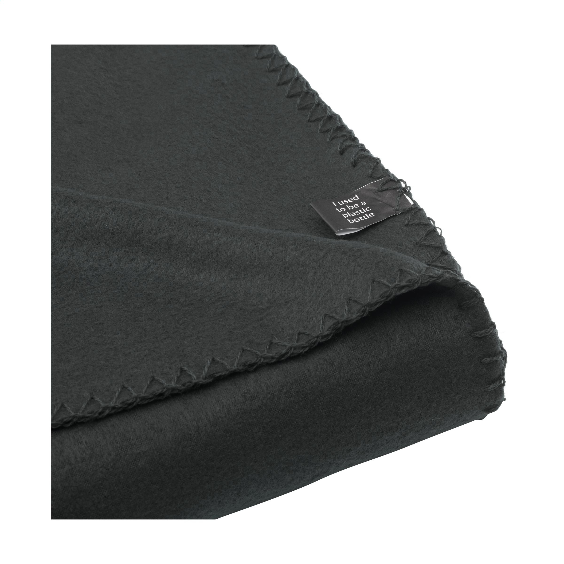 SuperSoft RPET (180 g/m²) Fleecedecke - Schwarz - Galerieansicht 4