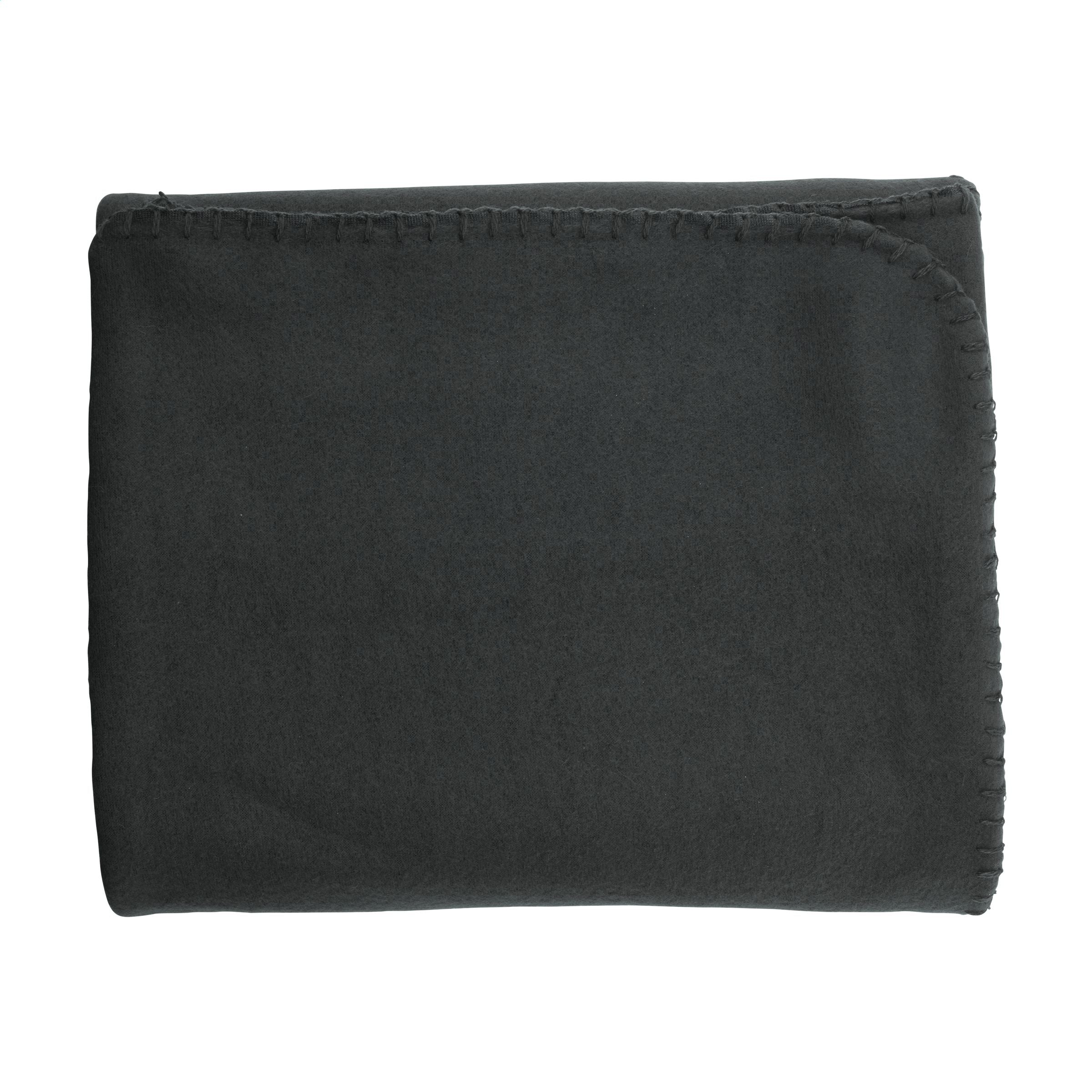 SuperSoft RPET (180 g/m²) Fleecedecke - Schwarz - Galerieansicht 5