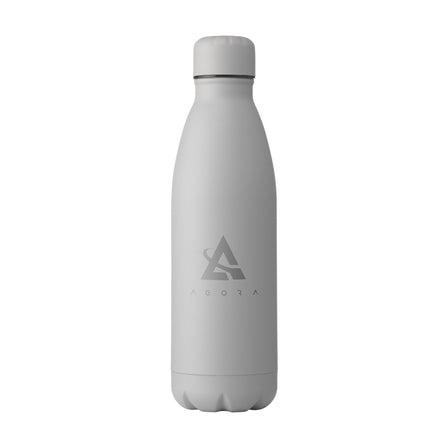 Topflask Premium RCS Recycled Steel 500 ml Trinkflasche - Hellgrau