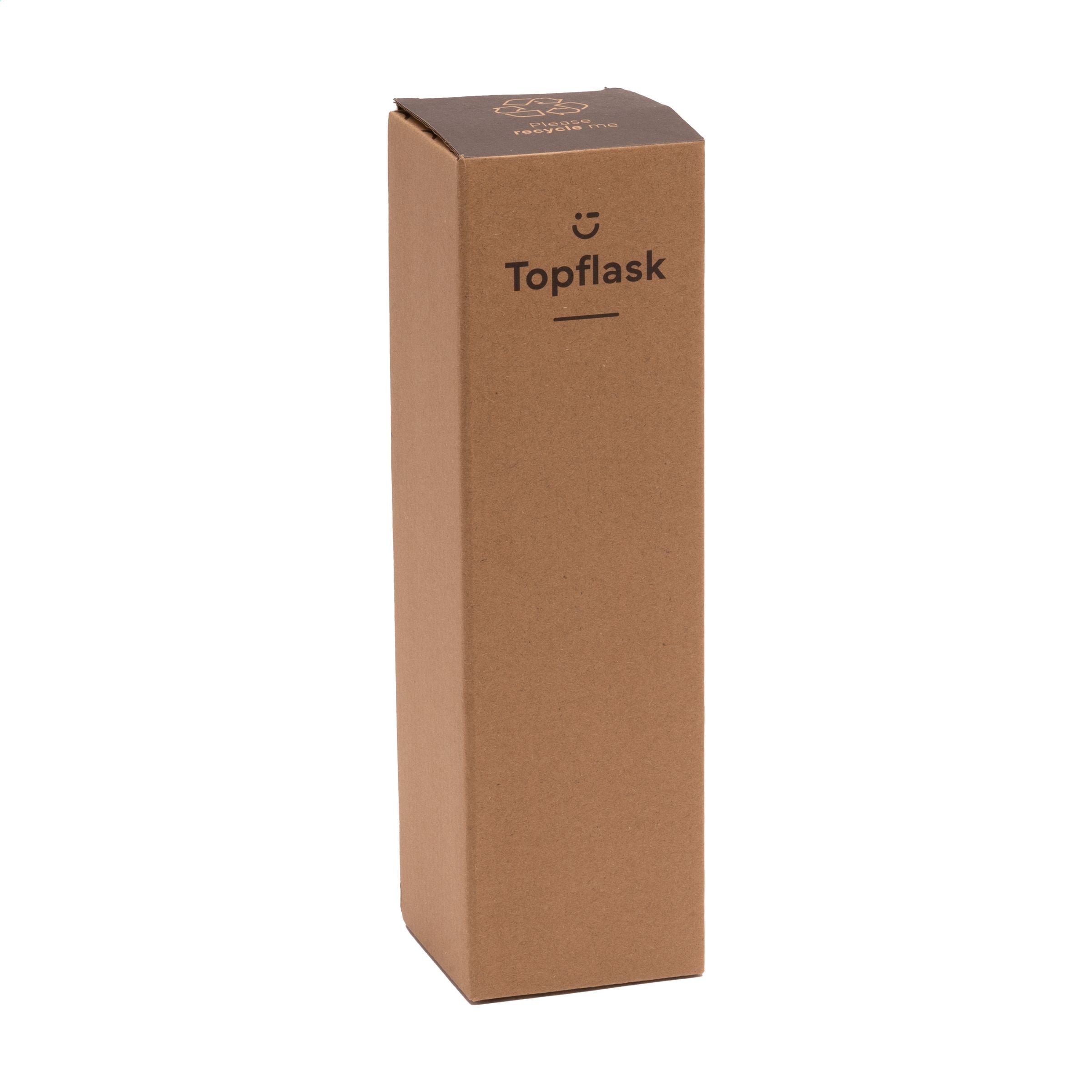 Topflask 500 ml Trinkflasche - Silber