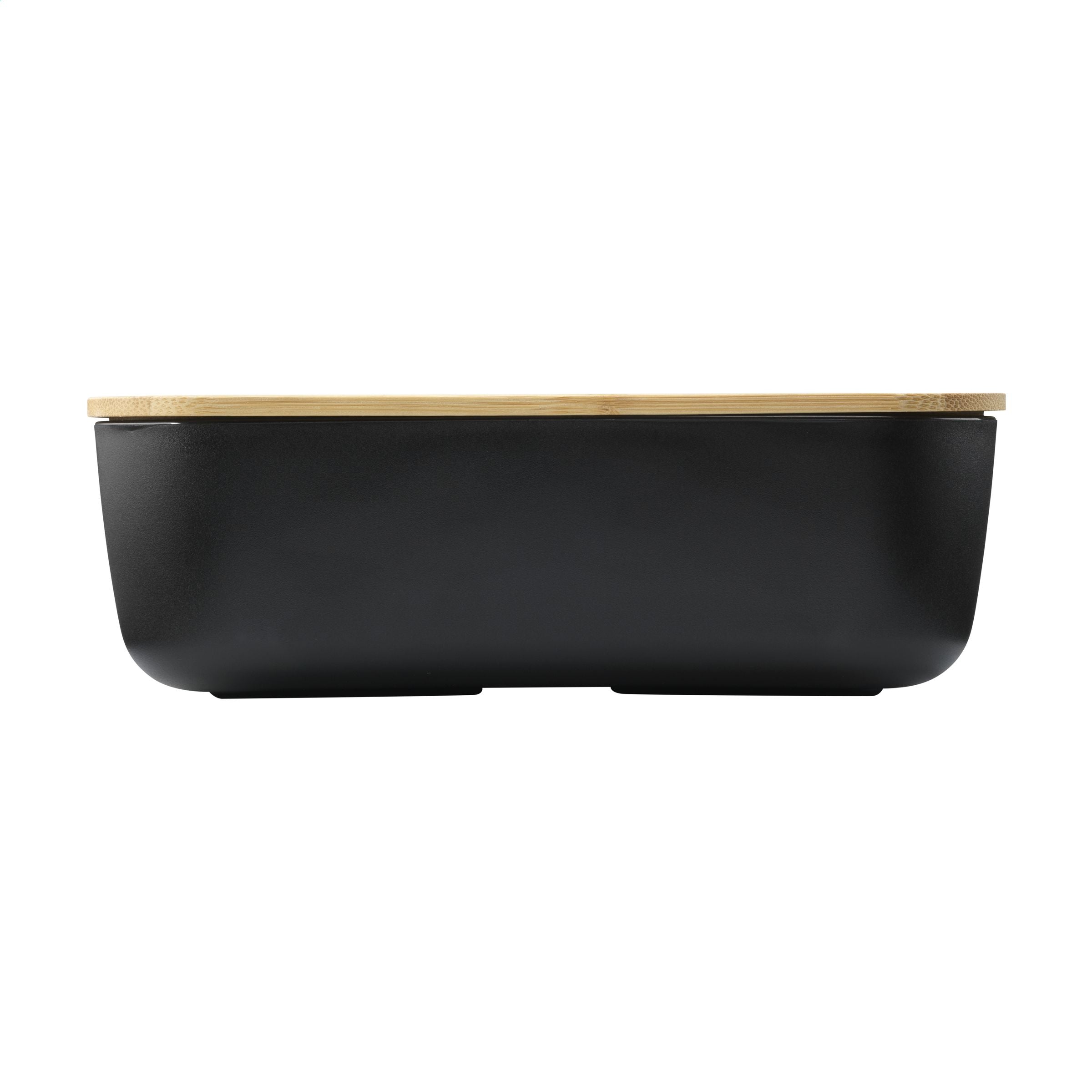 Midori Bamboo Lunchbox - Schwarz