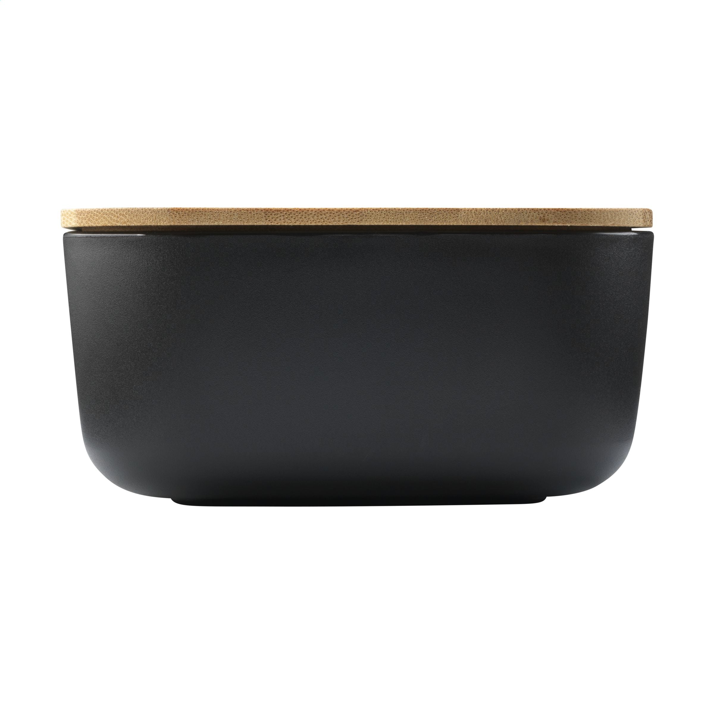 Midori Bamboo Lunchbox - Schwarz