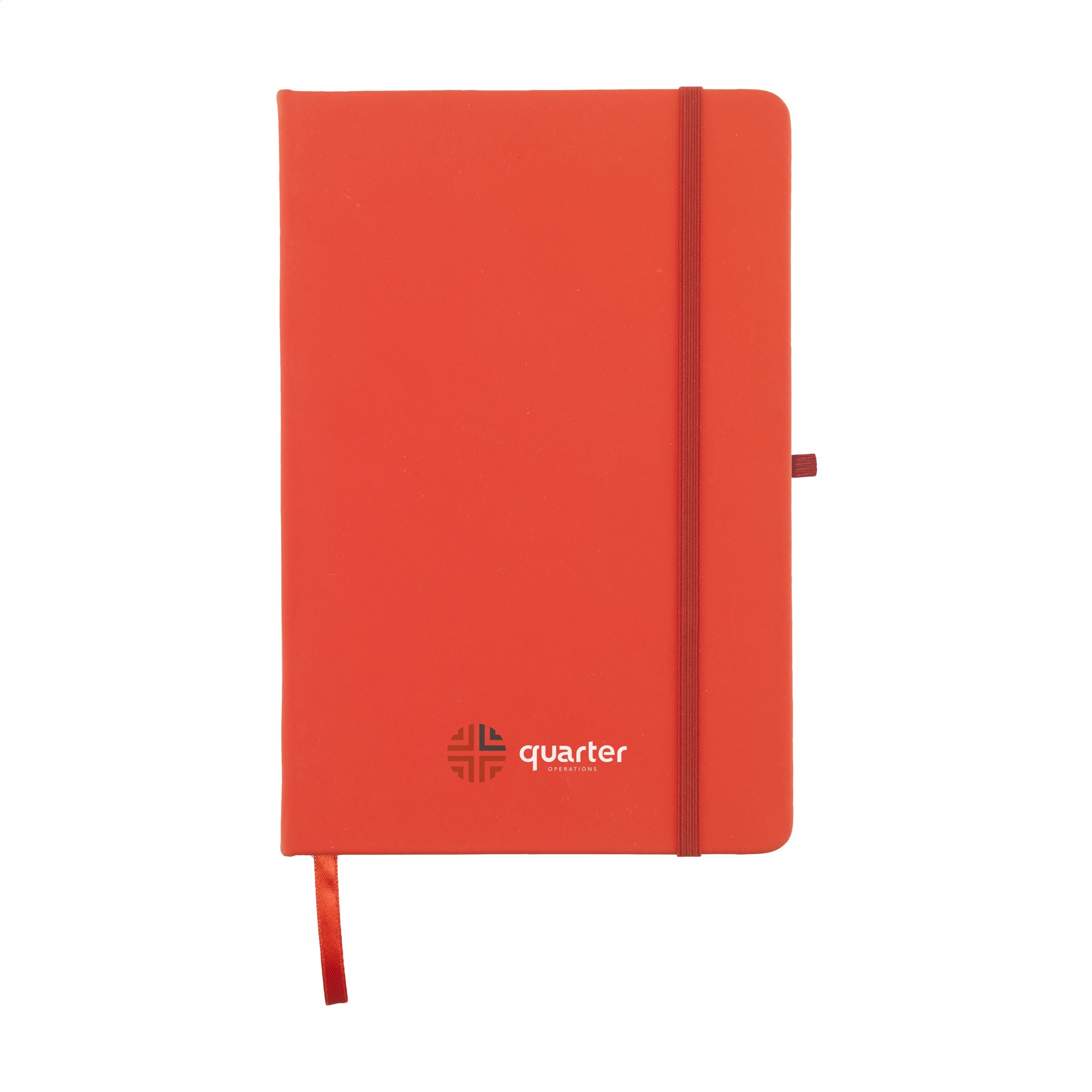 Porta RPET Notebook A5 Notizbuch - Rot