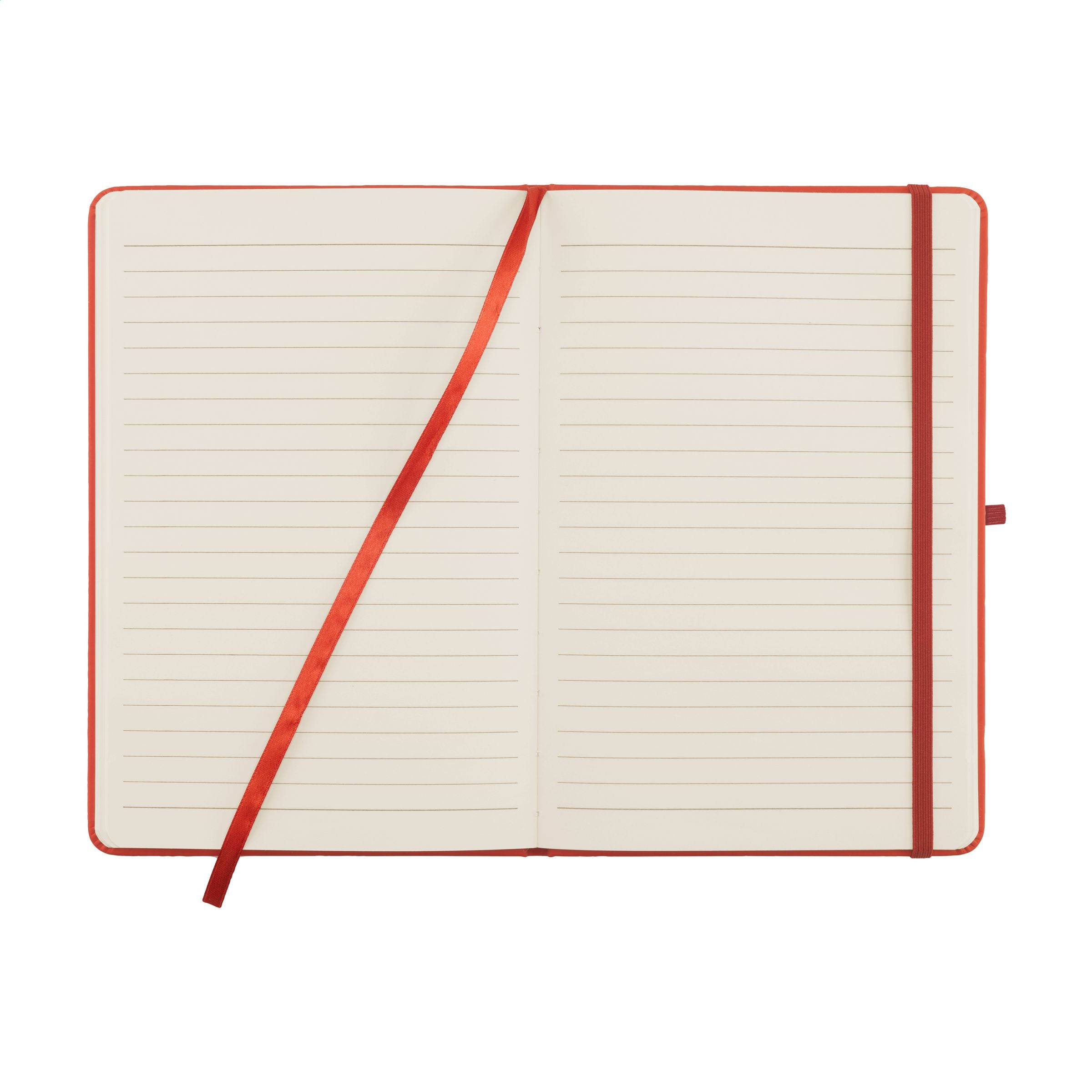 Porta RPET Notebook A5 Notizbuch - Rot