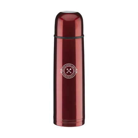 ThermoColour 500 ml Thermoflasche - Metallic rot