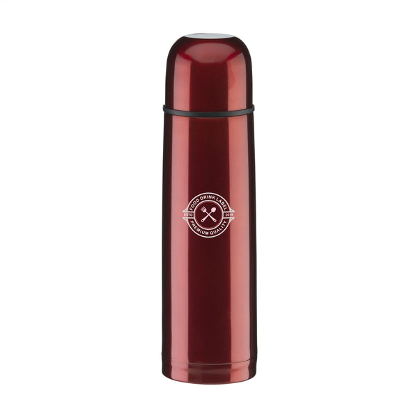 ThermoColour 500 ml Thermoflasche - Metallic rot