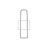 Bild der Druckfläche von Siebdruck rundum 140 x 100 mm 5876