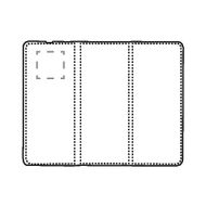 Tampondruck oben links 45 x 45 mm 5898