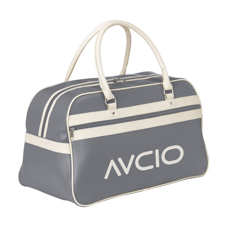 RetroSport Sporttasche - Grau/beige