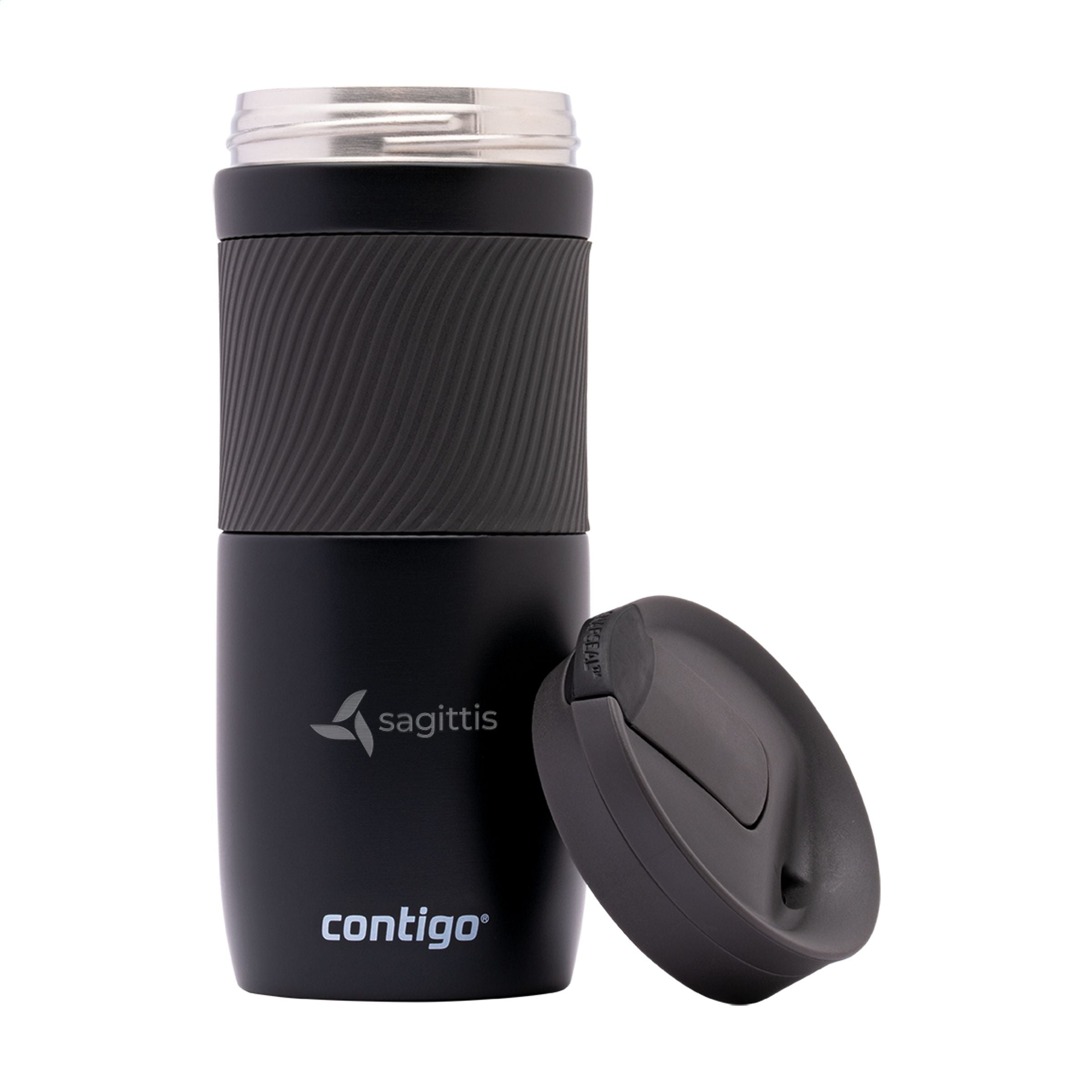 Contigo® Byron Medium 470 ml Thermobecher - Schwarz