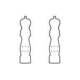 Bild der Druckfläche von Tampondruck gleichbleibender Aufdruck auf der Hintenseite, beiden Gehäusen 25 x 20 mm 6246