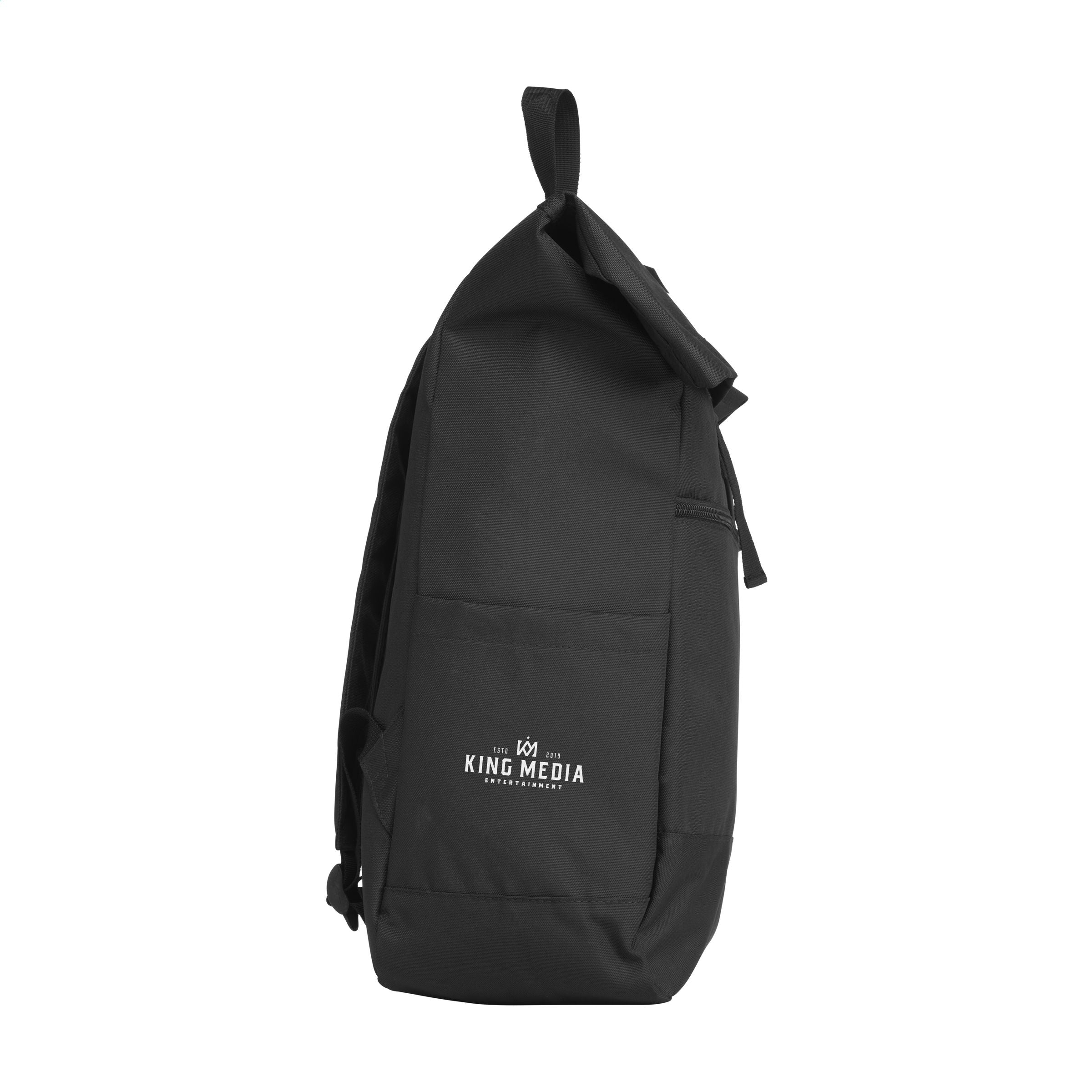 Nolan Recycle RPET Rucksack - Schwarz